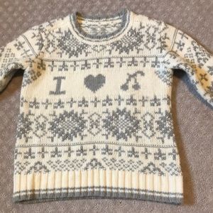 Bonpoint chunky knit sweater NWOT